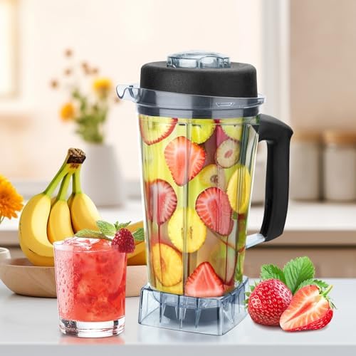 64oz Blender Replacement Pitcher with Blades and Wrench