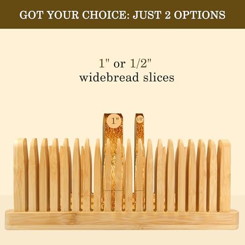 YioQio Bread Slicer with Cutting Board
