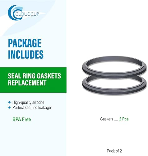 CloudCUP Seal Ring Gasket Replacement 2 Pcs