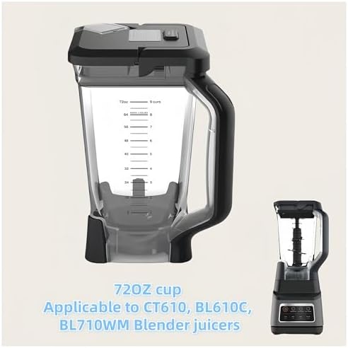72oz Replacement Cup For Ninja Blender