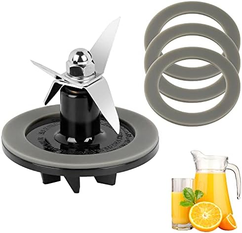 Replacement Blender Blade Assembly with 3 Gaskets for Cuisinart