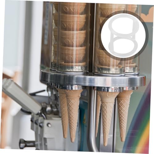 Mikinona 3Pcs Replacement Sealing Rings for Ice Cream Maker