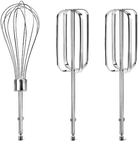 Stainless Steel Hand Mixer Beater 3 Pack