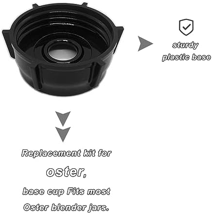 2 Pack Blender Jar Base Cap Replacement for Oster