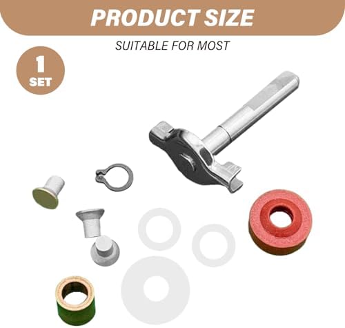 Bread Machine Repair Kit for Heavy Duty Mixing Shaft and Snap Rings