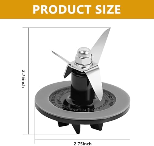 Syvia Replacement Blender Blade Set with Gaskets
