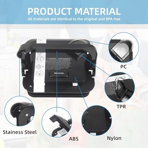 Replacement Locking Lid for Ninja 72oz XL Pitcher