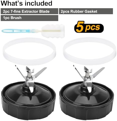 7 Fins Blender Blade 2 Pack Replacement