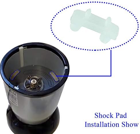 LYNYE Rubber Shock Pad for Magic Bullet MB1001