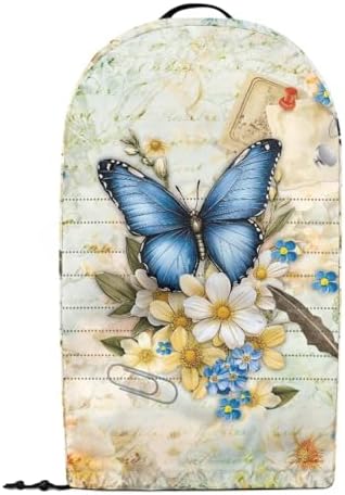 Flower Butterfly Blender Cover with Handle and Drawstring
