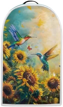 Hummingbirds Sunflower Kitchen Appliance Cover