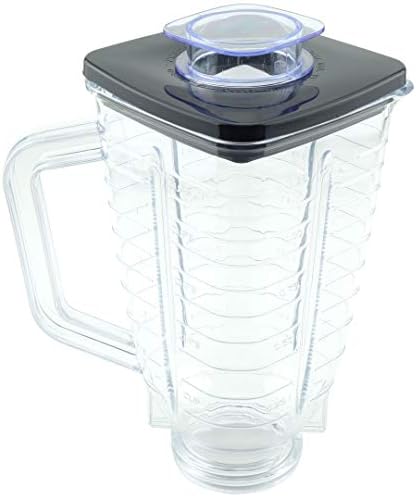 5-Cup Plastic Blender Jar with Lid Replacement