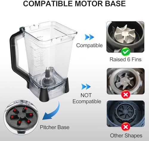 72oz Ninja Blender Pitcher Replacement 1