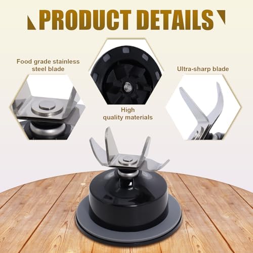 Blender Blade With Gasket Replacement For Hamilton Beach