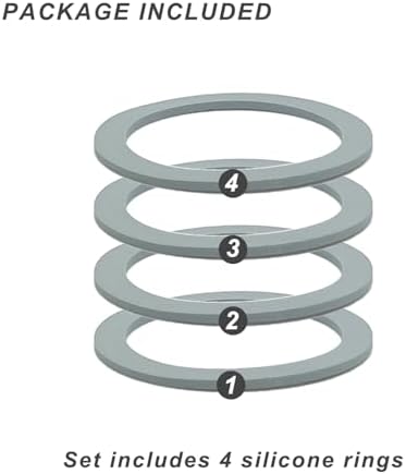 Blender Sealing Ring 4 Pack Compatible with Oster and Osterizer Blenders