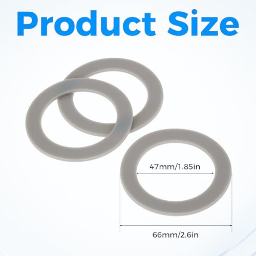 3Pcs Blender Gasket O-Ring Rubber Seal Replacement