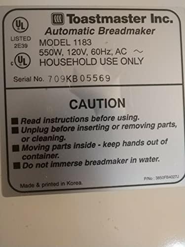 TacPower Toastmaster Bread Machine Pan Seal Gasket Replacement