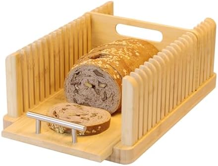 YioQio Bread Slicer with Cutting Board