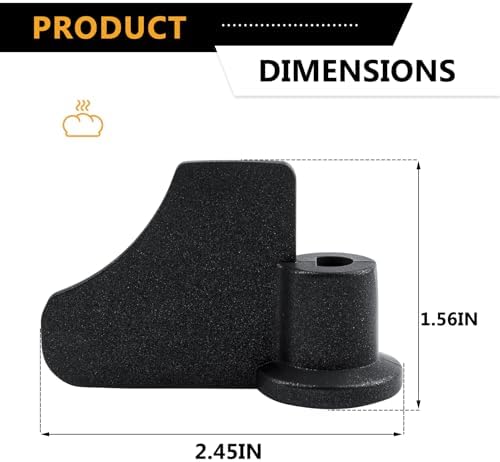 CKSTBRTW20 Bread Machine Kneading Blade Replacement 2 Pack