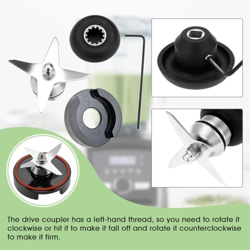 DRELD Vitamix Compatible Blender Blade Replacement Kit