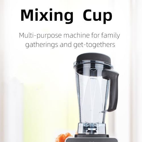 Blender Cup 64oz Transparent Container with Blade and Lid Replacement for Vitamix