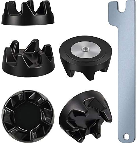 Mudder 5 Pack Blender Coupler Replacement with 1 Wrench