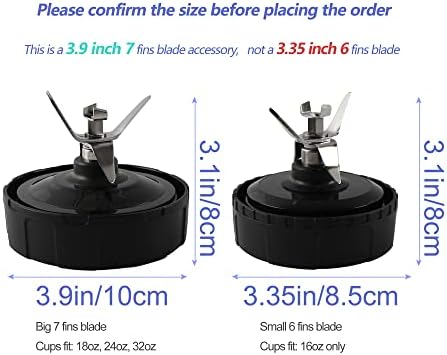 Ninja Blender 7 Fins Replacement Blade 2