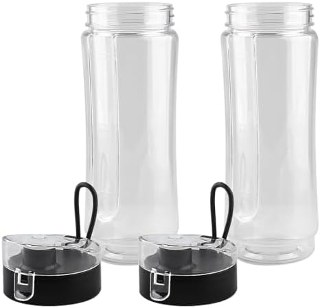 Veterger Replacement Parts 20oz Sports Bottle Set