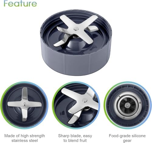 Replacement Blender Extractor Blade for NutriBullet 600W and 900W