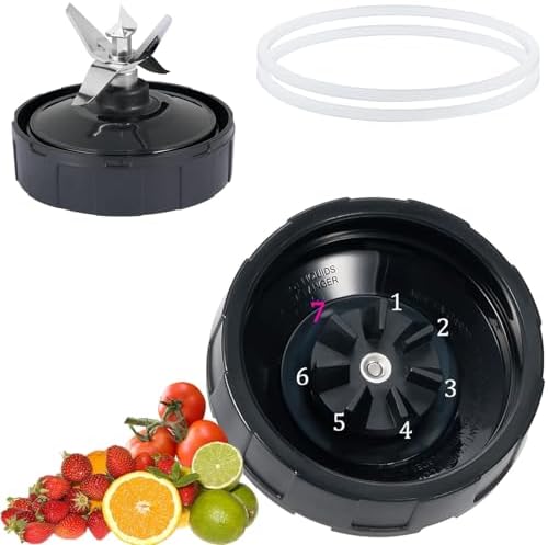 Upgrade Replacement 4 Inch Male 7 Fins Blender Blade