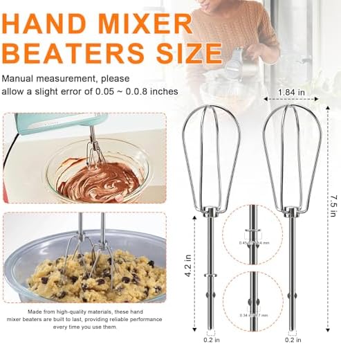 LEWEREST Hand Mixer Attachments for KitchenAid