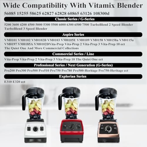 64oz Low-Profile Vitamix Replacement Pitcher 1