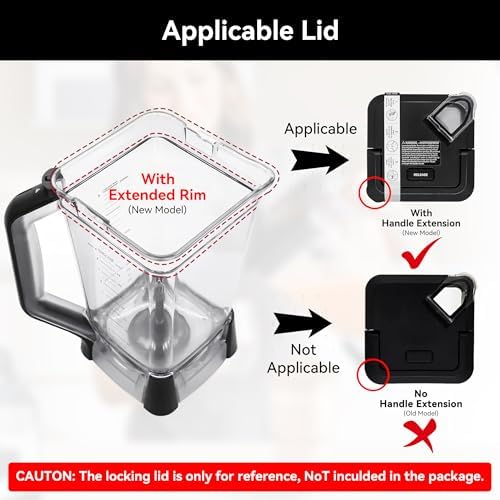 72 oz Replacement Pitcher for Ninja Blender