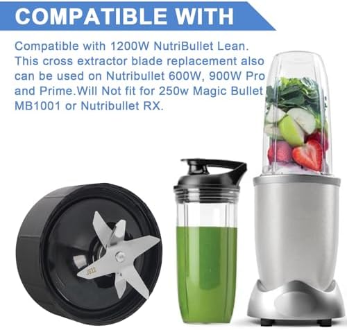 Pro Extractor Blade for Nutribullet NB-203 1200W Blender