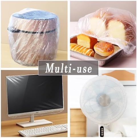 STAYWILD 60 Pcs Clear Small Appliance Dust Covers