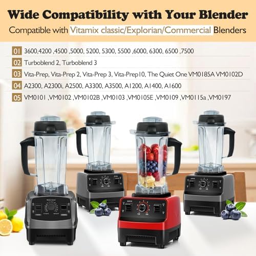 Nikkar 64oz Vitamix Blender Replacement Pitcher