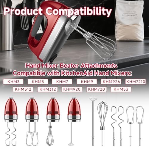 GeekNi Hand Mixer Set of 6 Accessories
