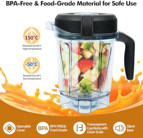 Vitamix 64oz Low-Profile Blender Pitcher Replacement