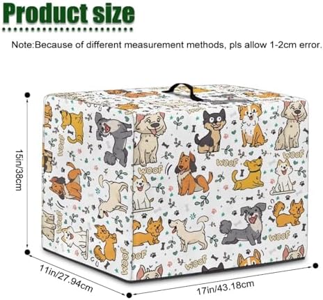 Cartoon Dogs Juicer Cover with Foldable Handle