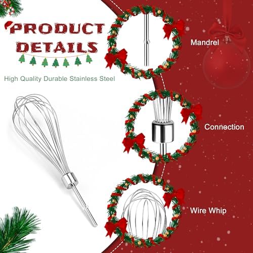 Stainless Steel Egg Beater for Hand Mixer