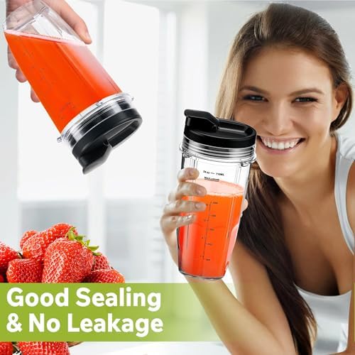 2Pcs Replacement Lids for Ninja Blender