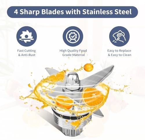 Sacumea Vitamix Wet Blade Replacement Kit