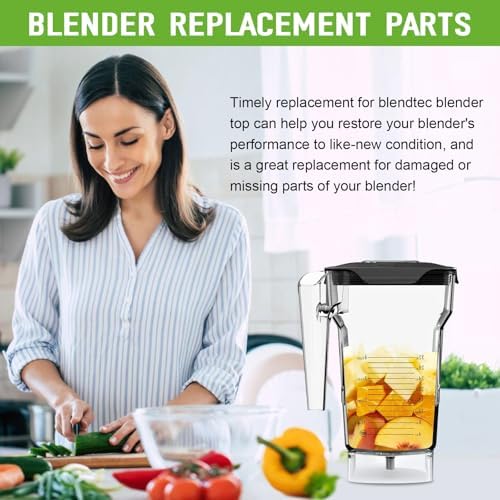 Blendtec Latching Lid Replacement for Wildside Fourside Jars