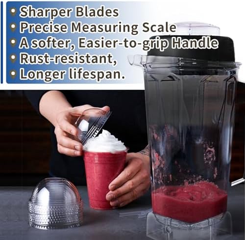 Fenluqi 64oz Vitamix Pitcher Replacement