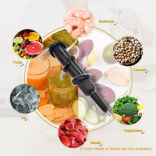 WARDFYT 6-Blade Replacement for Ninja Blender