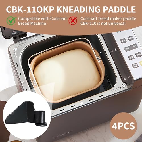CBK-110KP Kneading Paddle for Cuisinart Bread Maker - 4 Pack