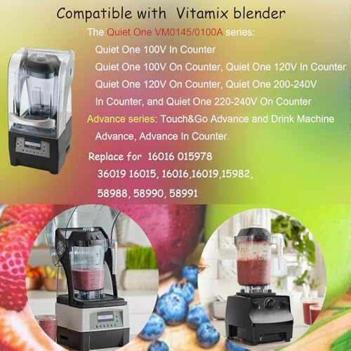 48oz Blender Pitcher Compatible with Vitamix