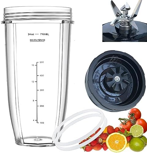 Replacement Blender Blade and 24oz Cup Set