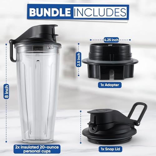 Personal Cup Adapter for Vitamix Classic Blenders
