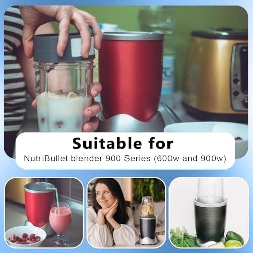 3 Pc Blender Gasket Replacement for NutriBullet 900 Series